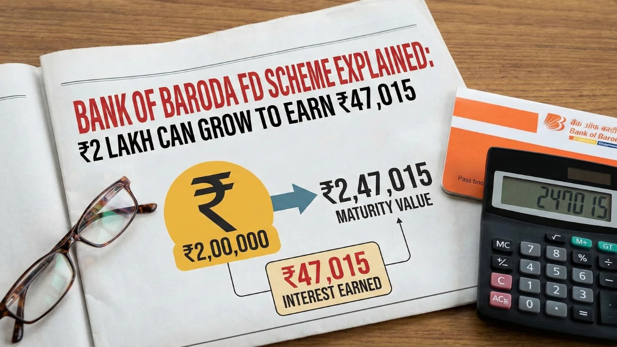 bank-of-baroda-fd-2-lakh-returns